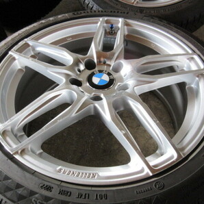 冬用+稀少な外車用set!! KELLENERS BMWキャップ (18x8+35 5H/120) バリ溝(Continental NorthContact NC6/2022) 225/45R18 BMW 3シリーズ 他の画像2