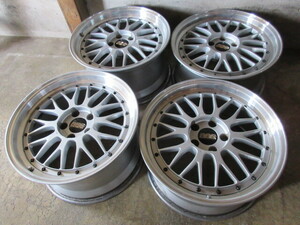 BBS LM114 LM115 (18 x8,5 x9,5 +38 5H/114,3) 4本set!! アルファード クラウン エスティマ RX-7 RX-8 シルビア スカイライン フーガ 他も 