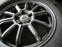 冬用+稀少サイズset!! ESTROSA (GM) (17x7+38 5H/114,3) バリ溝(ブリヂストン DM-V3) 235/65R17 RAV4 ラブ4 CR-V CX-5 CX-7 CX-8 LEXUS RX _画像5