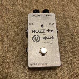 1円スタート！NOZZO EFFECTS NOZZ rite ファズライト　クローン　fuzz rite ゲルマニウムトランジスタ　フルシアンテ⑥