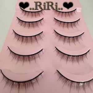  super natural Brown 3d mink eyelashes extensions 5 pair natural .. .... office make-up . recommended 