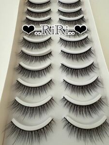  popular commodity!3d mink eyelashes extensions 10 pair pack .... mink 