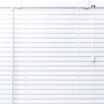 カーテンレールへの取付けも可能 高品質 PVC ブラインドカーテン 既成サイズ スラット(羽根)幅25mm 幅80cm×高さ200cm_画像3
