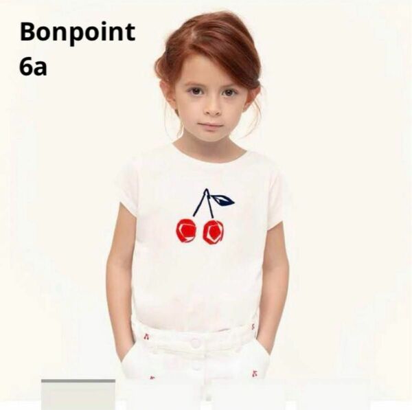 Bonpoint ボンポワン Tシャツ チェリー 6a 120
