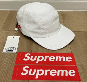 新品 正規品 24ss Supreme MM6 Maison Margiela Painted Camp Cap White シュプリーム メゾン マルジェラ ペイント キャップ ホワイト タグ