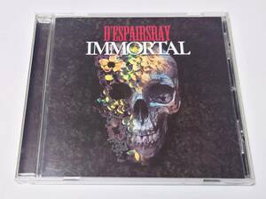D'ESPAIRSRAY「IMMORTAL」BESTアルバムCD 中古商品　美品 ディスパーズレイ　ヴィジュアル系　V系関連　　送料無料
