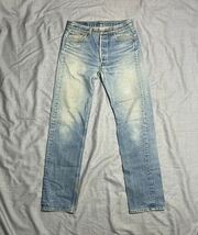 USA製 80s 90s リーバイス 501 ビンテージ デニム ジーンズ W31 LEVIS 501XX 脇割 赤文字 70s ボタン裏552_画像1