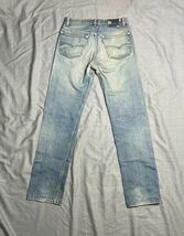 USA製 80s 90s リーバイス 501 ビンテージ デニム ジーンズ W31 LEVIS 501XX 脇割 赤文字 70s ボタン裏552_画像9