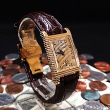 超美品 40s ヴィンテージ ブローバ BULOVA メンズ 腕時計 アールデコ レクタンギュラー タンク 手巻き 機械式 10K 金張 GOLD ゴールド USA_画像4