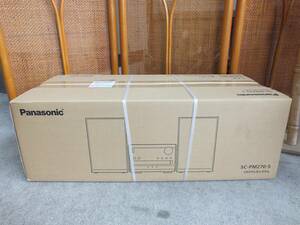 0 new goods unopened goods Panasonic CD stereo system SC-PM270-S Panasonic 