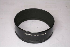 ★中古品★CONTAX・コンタックス メタルレンズフード4！