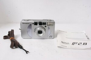 ★1円～中古良品★FUJIFILM・フジ フィルムコンパクトカメラ シルビーF2.8！