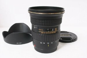 *1 jpy ~ used staple product *TOKINA* Tokina AT-X 11-20mmF2.8 PRO DX(Canon EF mount )!