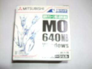 3.5 -inch 640mBMO disk 5 sheets 1 pack unused goods 2 number. 