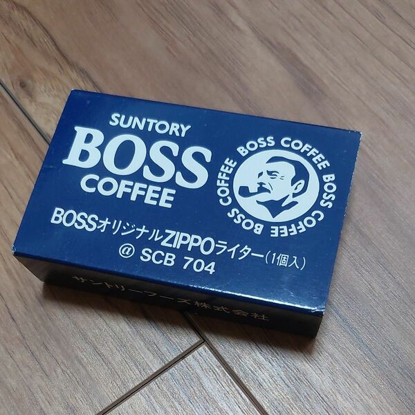 サントリーBOSS　オリジナルZIPPO ライター 未使用品 