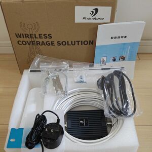 【限定値下げ】Phonetone Signal Booster PTE-JD65 携帯電話信号 ブースター アンプ 電波 増幅