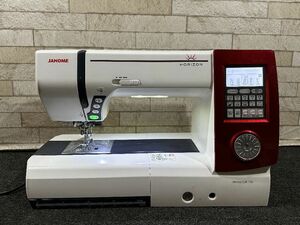 63●〇 JANOME コンピュータミシン HORIZON 858型 Memory Craft 7700 / ジャノメ ホリゾン 裁縫 ハンドメイド 〇●