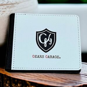 【新品未使用】GEARS GARAGE ギアズ・ガレージ　二つ折り財布　白　