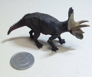 （9Db）恐竜模型図鑑 海洋堂C.C.ザウルス「トリケラトプス ()」