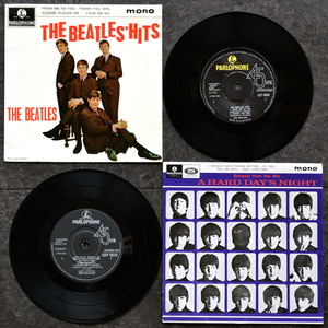 ★EP2枚セット/美盤、美再生/THE BEATLES - A Hard Day's Night / THE BEATLES - Hits