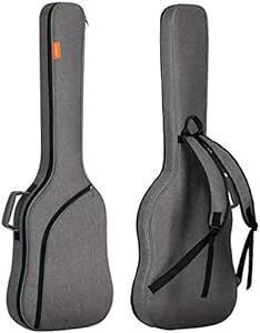 CAHAYA エレキギターケース ソフトケース 高級版 軽量 ギター ソフト バッグ 8mm厚パッド入り 肩掛け 手提げ 大容量ポ