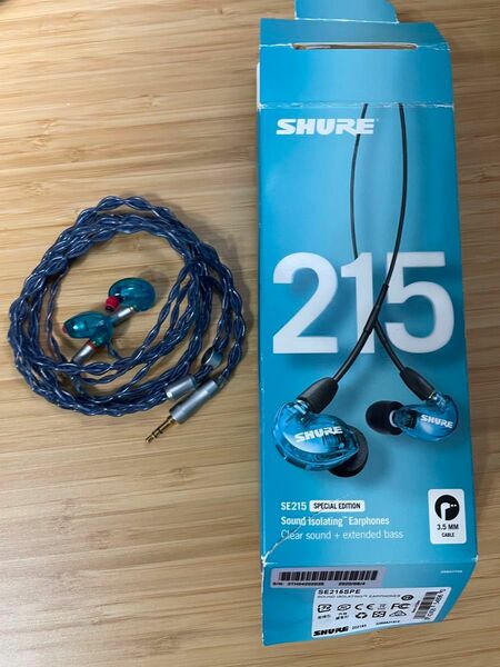 最終値下げ　SHURE SE215 Special Edition ジャンク リケーブル