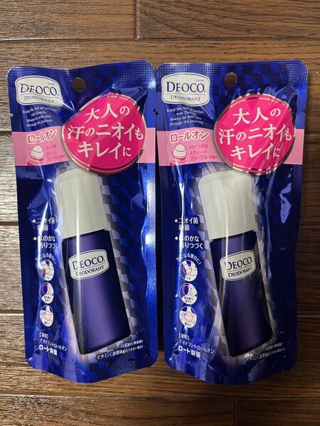 ロート製薬　デオコ　薬用デオドラントロールオン　30ml　2個