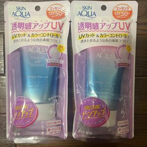 ロート製薬　スキンアクア　UV　80g　2個