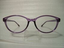 クリアサングラス　紫フレーム　ダテメガネ　紫外線から目を守る　伊達眼鏡　だてめがね_画像9
