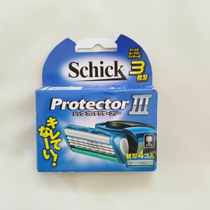 シック ジャパン Schick protector 3 プロテクター スリー 替刃 ４コ入 カミソリ 3枚刃 替え刃 替刃 ひげ反り 髭そり