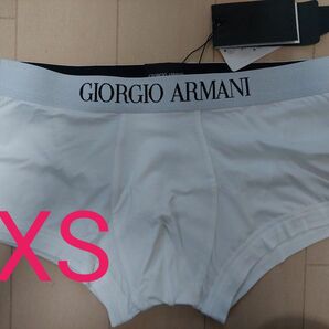 Giorgio Armani ジョルジオアルマーニ　XSサイズ　ホワイト　ボクサーパンツ