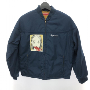 【中古】SUPREME 19AW Rita Ackermann Mug Shot Crew Jacket　S　シュプリーム[240066142342]