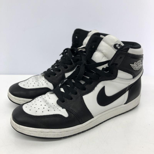 【中古】NIKE AIR JORDAN1 High '85 Black/White　BQ4422-001　27.5㎝　ナイキ　ジョーダン[240066142579]