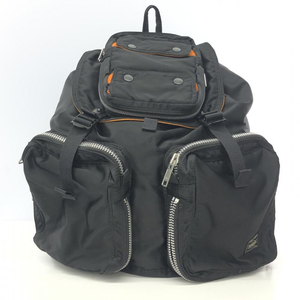 【中古】PORTER　タンカー　バックパック　622-79162 ブラック　ポーター[240066143809]