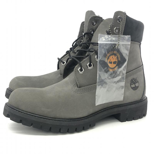 【中古】Timberland 6IN PREMIUM BOOT NBK サイズ26cm A62BH ティンバーランド 6インチ プレミアム グレー[240017597379]