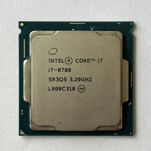 Core i7-8700 3.2GHz 中古品  ＃２の画像1