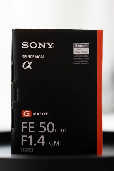 【新品同様】FE50mmF1.4GM SONY SEL50F14GM
