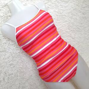  anonymity delivery * multi border .... tankini bikini swimsuit pink 7Ski