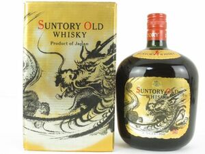 【未開栓】 SUNTORY サントリー オールド ウイスキー 特級　干支 辰年 龍　760ml 43%