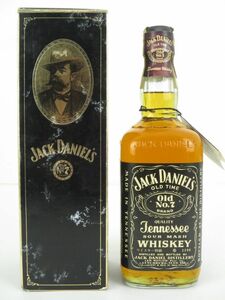 【未開栓】Jack Daniel's ジャックダニエル オールド No.7 ウイスキー　特級　750ml 45％　箱付き