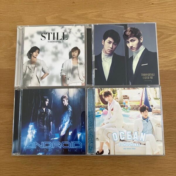 東方神起 シングルCD 4枚 DVD付き