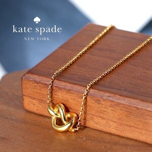 [ new goods * genuine article ] Kate Spade Rav mi- knot necklace 