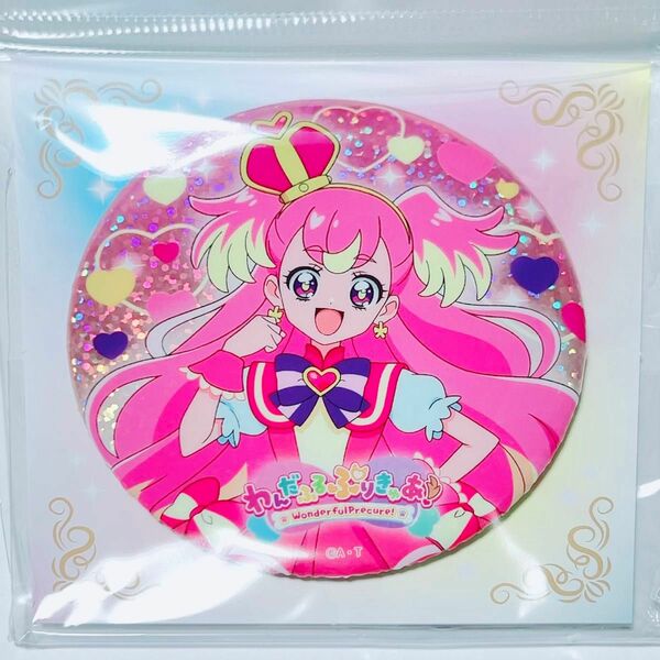 ワンダフル プリキュア 缶バッジ 出張 プリティストア 原宿 precure わんだふるぷりきゅあ わんぷり ホログラム 限定