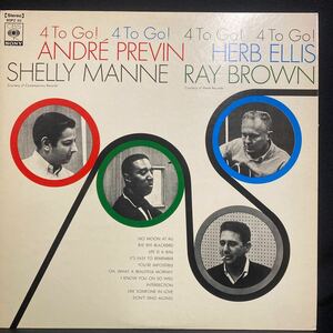 4TO GO Andre Previn Shelly Manne LP レコードRay Brown 