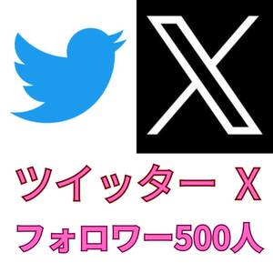 【最高品質★低価格★【X Twitter フォロワー500人】♪おまけ便利なSNS増加ツール！ SNS YouTube TikTok X Twitter Instagram