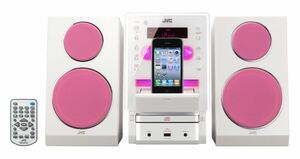 【新品未使用】　JVC　iPod対応 マイクロコンポーネントシステム UX-LP55-P 