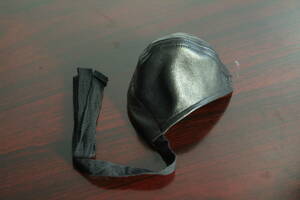  leather cup black ( cow leather )