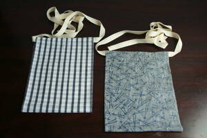  half width pattern thing . middle undergarment fundoshi 2 sheets set ..