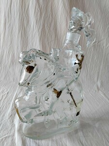 CASTAGNON カスタニョン アルマニャック ブランデー空き瓶 ナポレオン 騎士ボトル