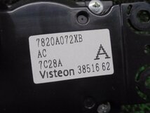 3EC8703MC4-1 ) 三菱 デリカD5 CV5W 純正エアコンスイッチパネル　Visteon3851662_画像2